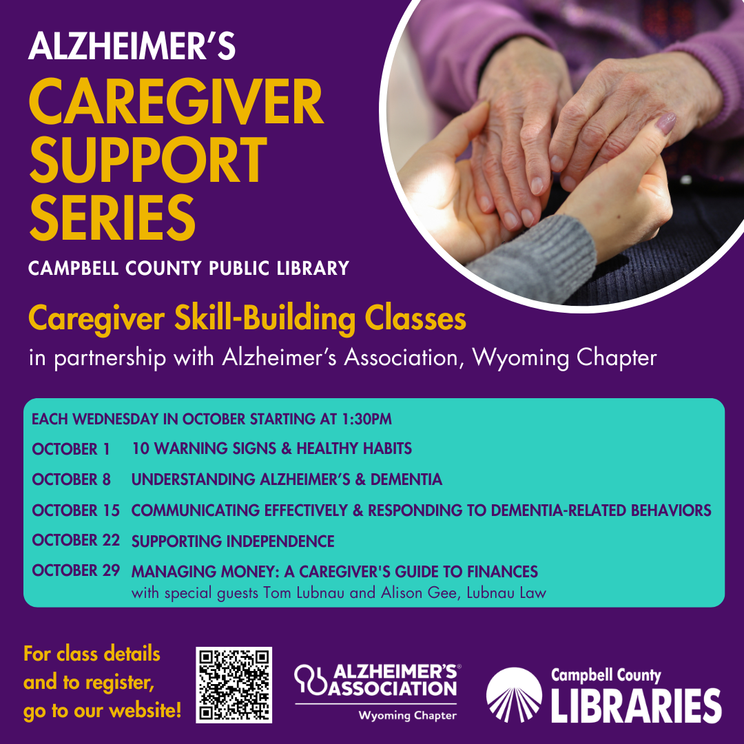 Alzheimer's Caregiver Support Series at CCPL