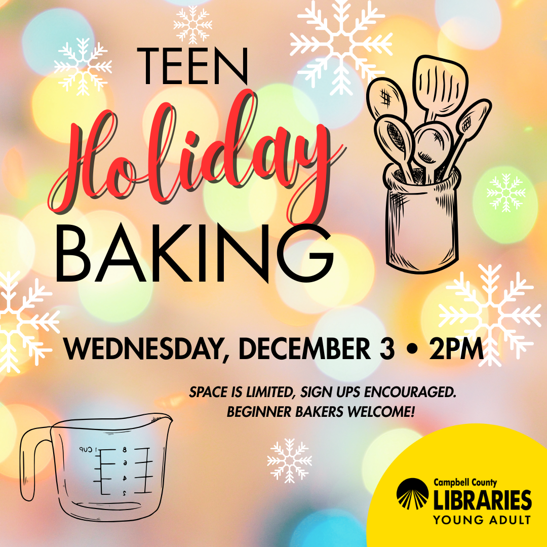CCPL Teen Holiday Baking Class