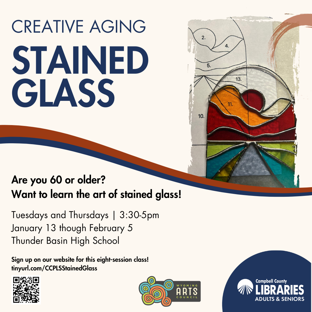 Creative Aging Stained Glass Class