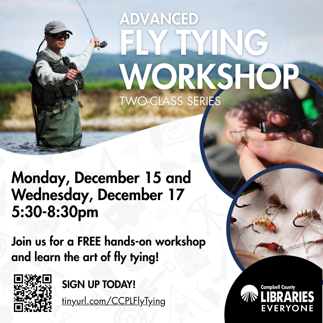 CCPL Fly Tying Class: Advanced