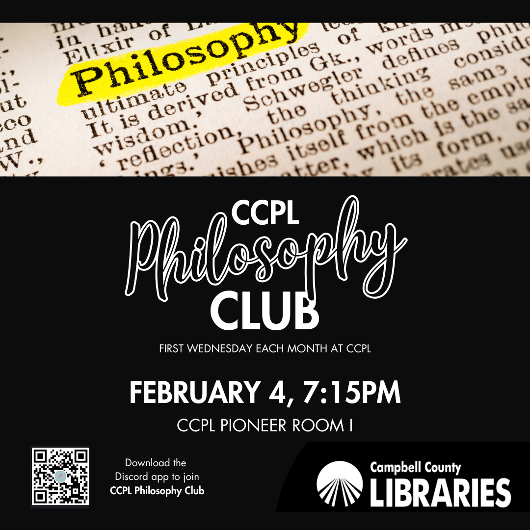 CCPL Philosophy Club