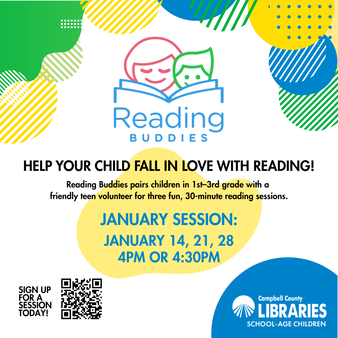 Reading Buddies January 4pm