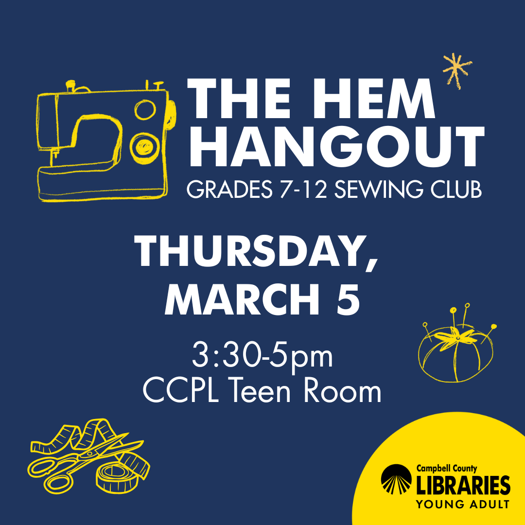 CCPL Teen Sewing Club